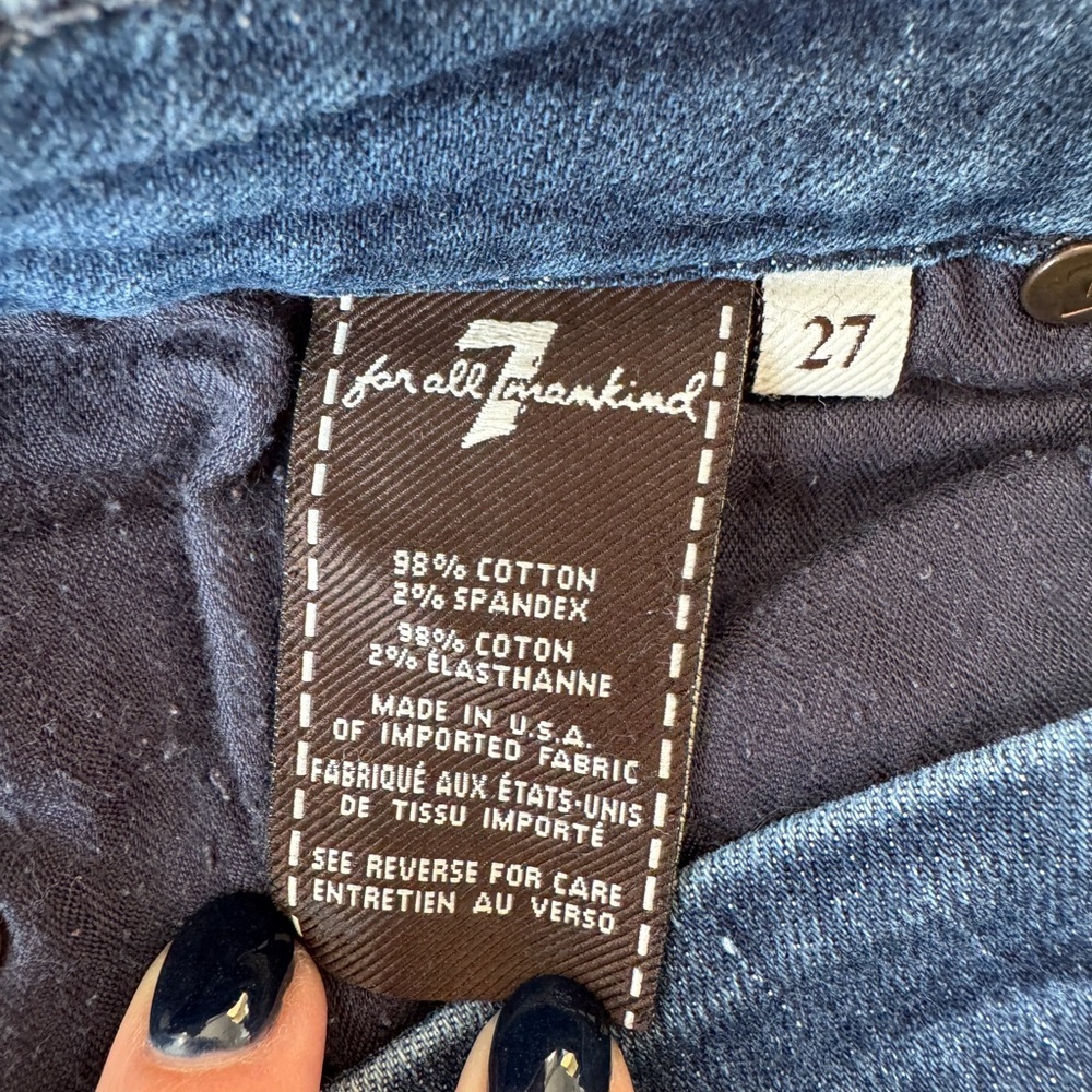 7 For All Mankind Kimmie Straight Leg Jeans
Size 27 - Picture 7 of 8
